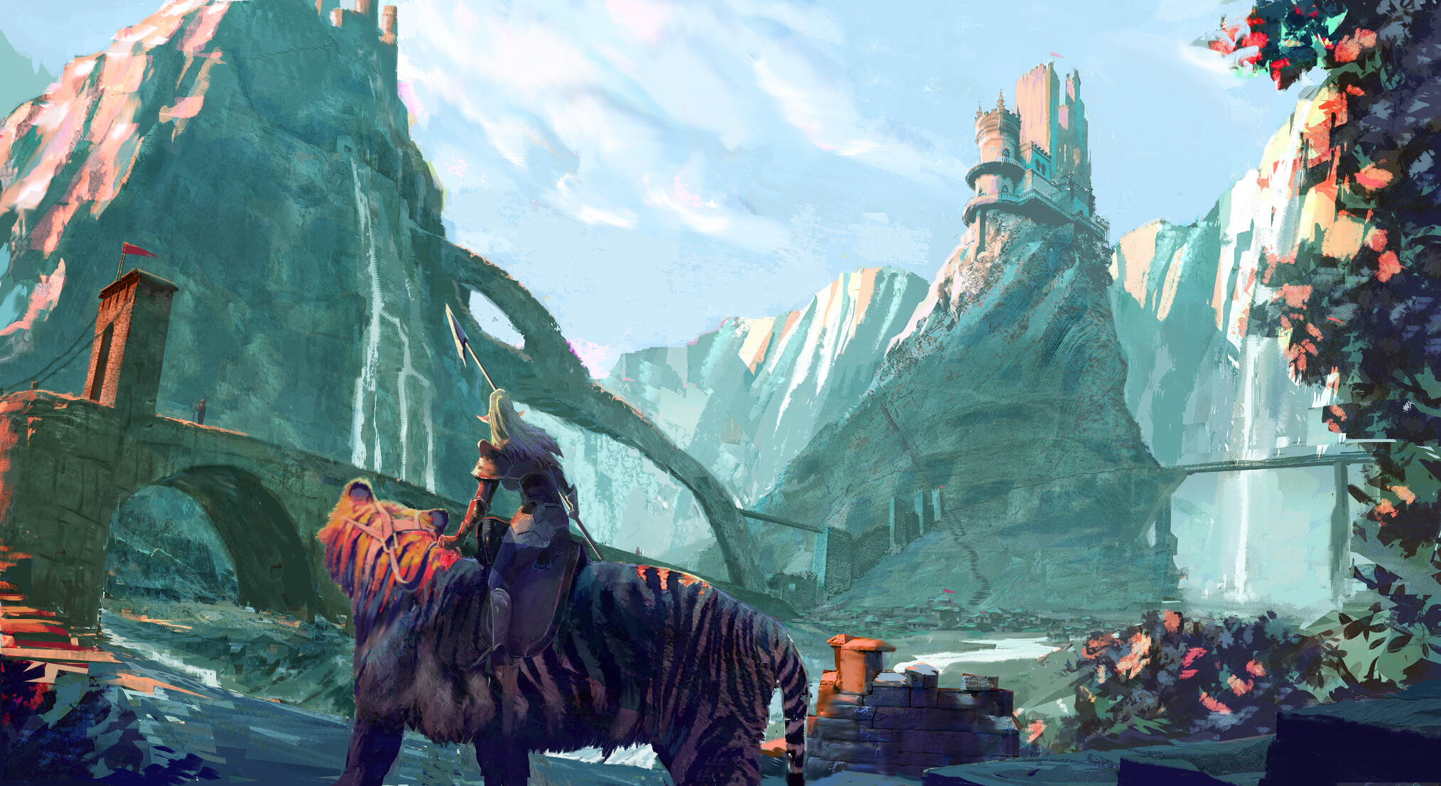 Fantasy themed illustration